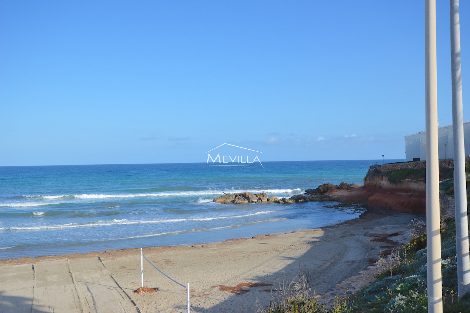 The beach of Playa Flamenca