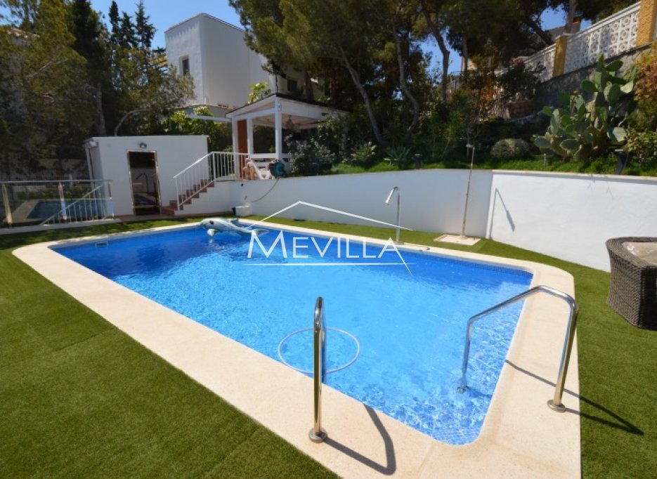 The very modern villa in Cabo Roig 