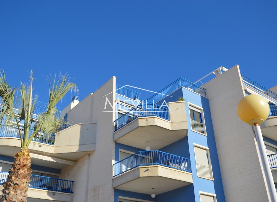 PENTHOUSE WITH SEA VIEWS IN FIRST LINE OF BEACH FOR SALE, CABO ROIG.