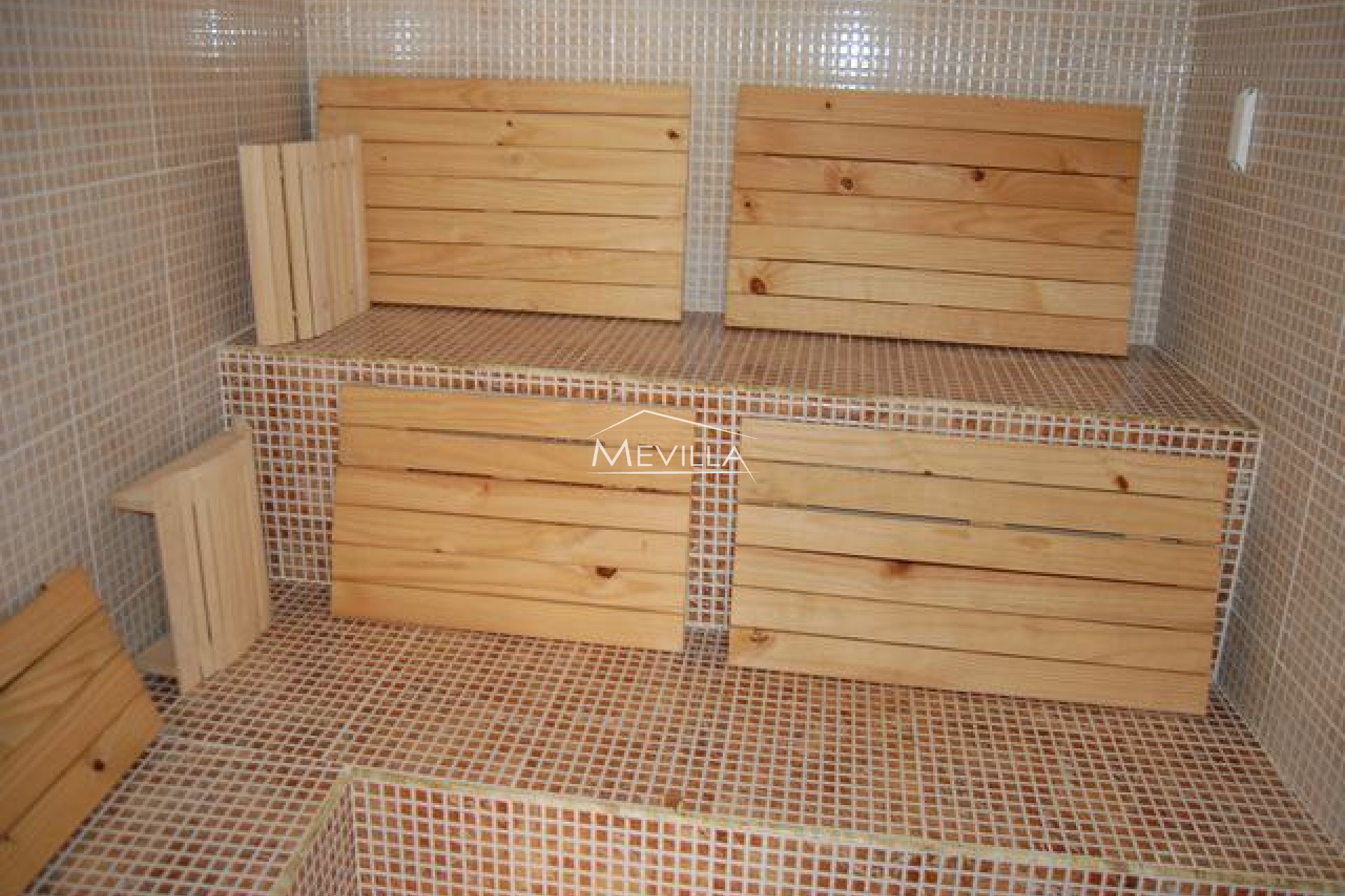 The sauna 