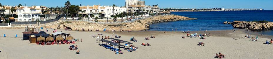 Cala Capitan beach, Cabo Roig